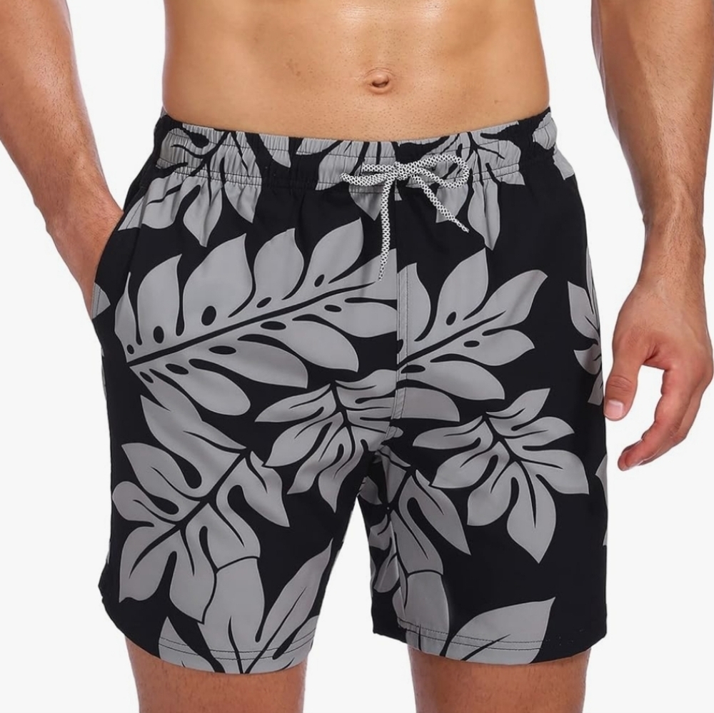 Biwisy Men's Quick Dry Swim Shorts with Mesh Lining Size 2XL - NIP